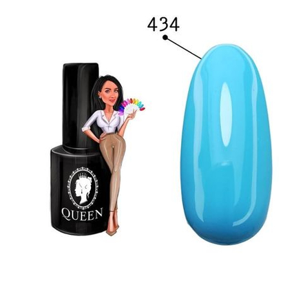 Гель-лак QUEEN 434, 8мл.