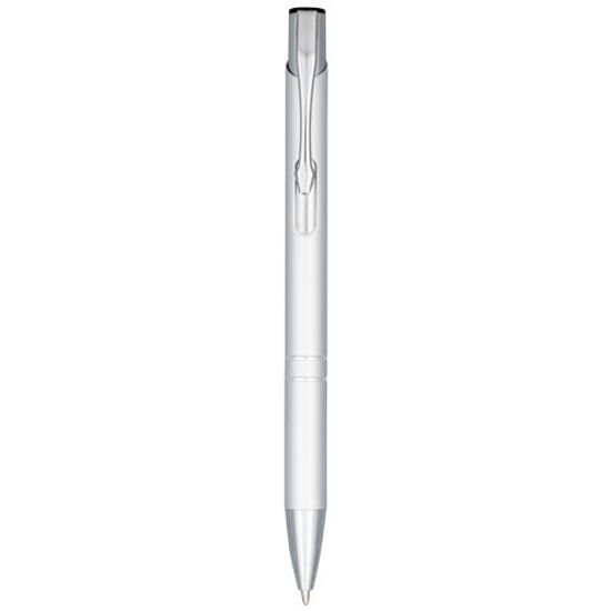 Кнопочная шариковая ручка Moneta из анодированного алюминия