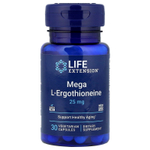 Life Extension, Mega L-эрготионеин, 30 вегетарианских капсул