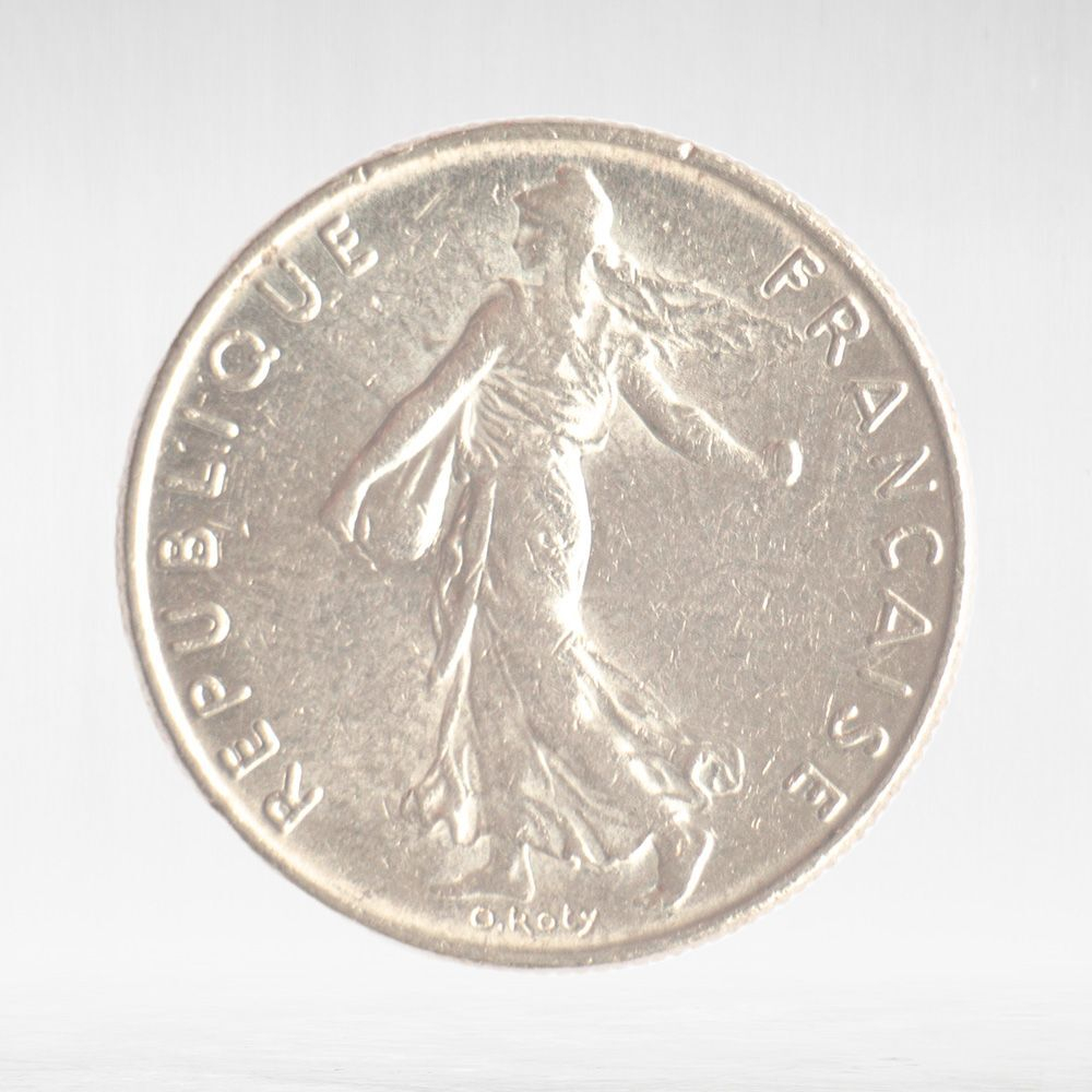 France, ½ Franc 1994 - Signature "O. Roty", VF