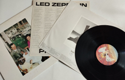 Винтажная виниловая пластинка LP Led Zeppelin Presence (Japan 1976) (No Obi)