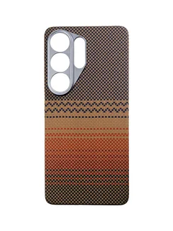 Карбоновый чехол для Samsung Galaxy S26 Ultra с MagSafe Закат (Sunset)