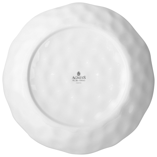 Тарелка закусочная Agness "С новым годом!" 23х3.5см