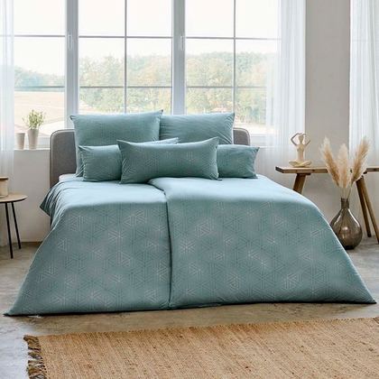 Постельное белье 1.5 спальное Estella Pippa mint мятно-зеленое