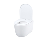 Унитаз подвесной безободковый IDDIS SLIRDSEi25 "Slide" ТОРНАДО смыв, сиденье дюропласт, микролифт