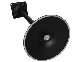 Подстолье барное DOBRIN ALAN HIGH BLACK