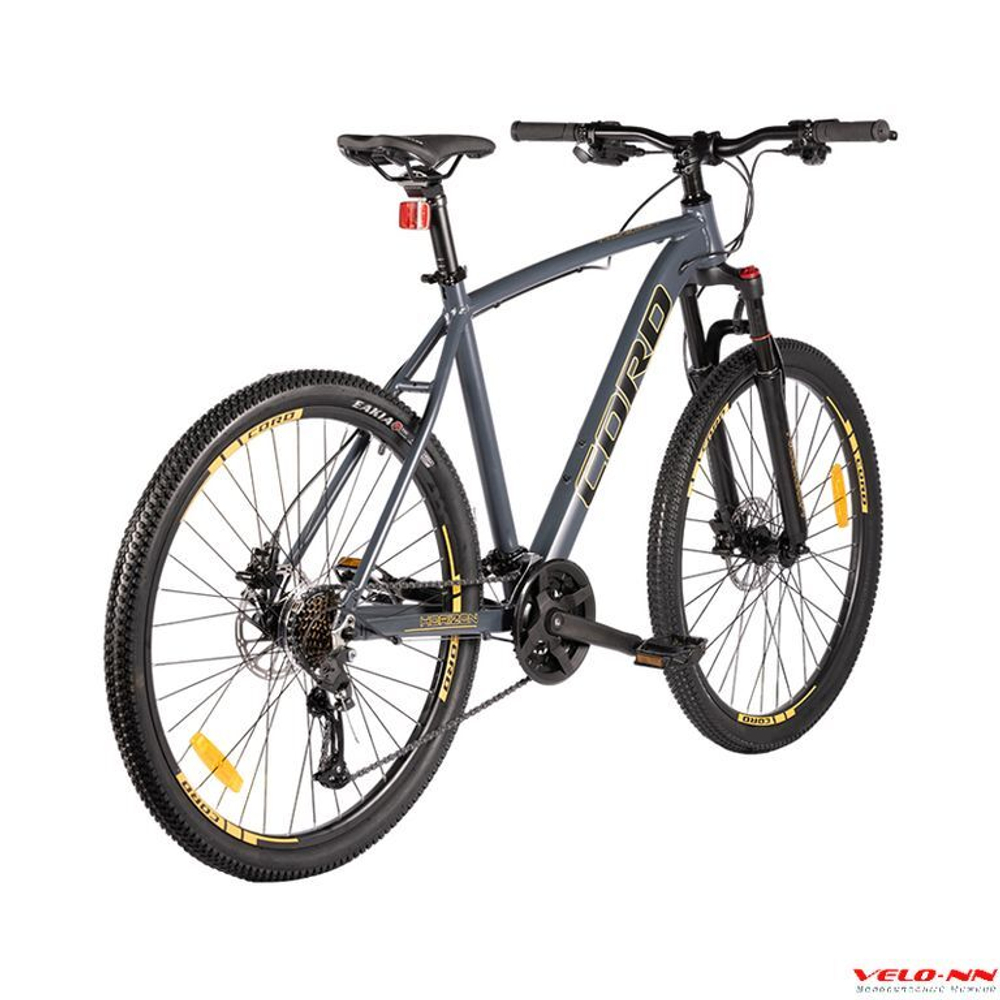 Велосипед 27.5" Cord Horizon 24ск. р.17" Серый матовый (2023)