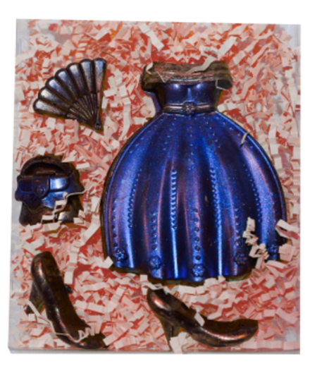 Шоколад ручной работы "Дамский" 70гр Шоколадный подарок для любимой