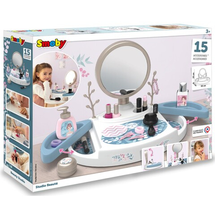 Детская студия красоты Smoby My Beauty 320252 с зеркалом и 15 аксессуарами от 3 лет