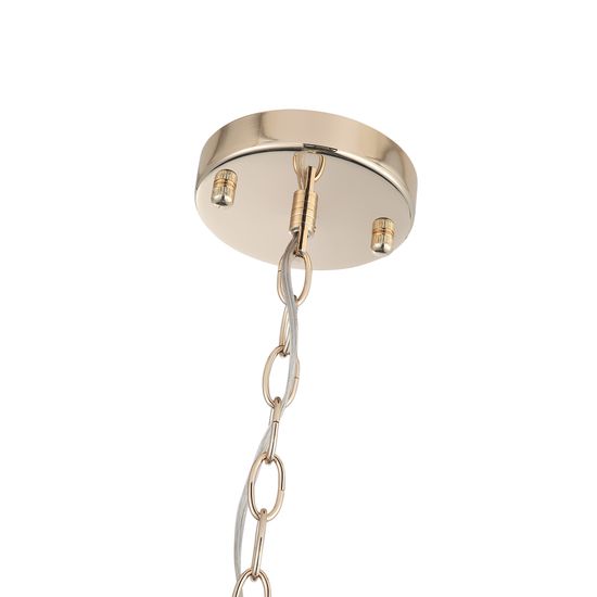 SL1405.203.08 Люстра подвесная ST-Luce Латунь/Латунь, Прозрачный E14 8*40W ELEGANCE