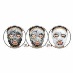 Purederm Deep Purifying Black O2 Bubble Mask кислородная маска для лица