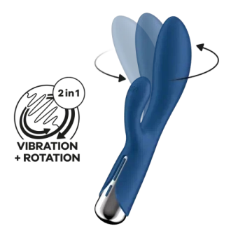 Кролик вибратор с вращением Satisfyer Spinning Rabbit 1