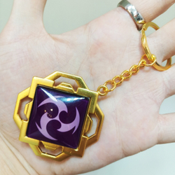 Брелок светящийся "Genshin Impact / Геншин - Ли Юэ"