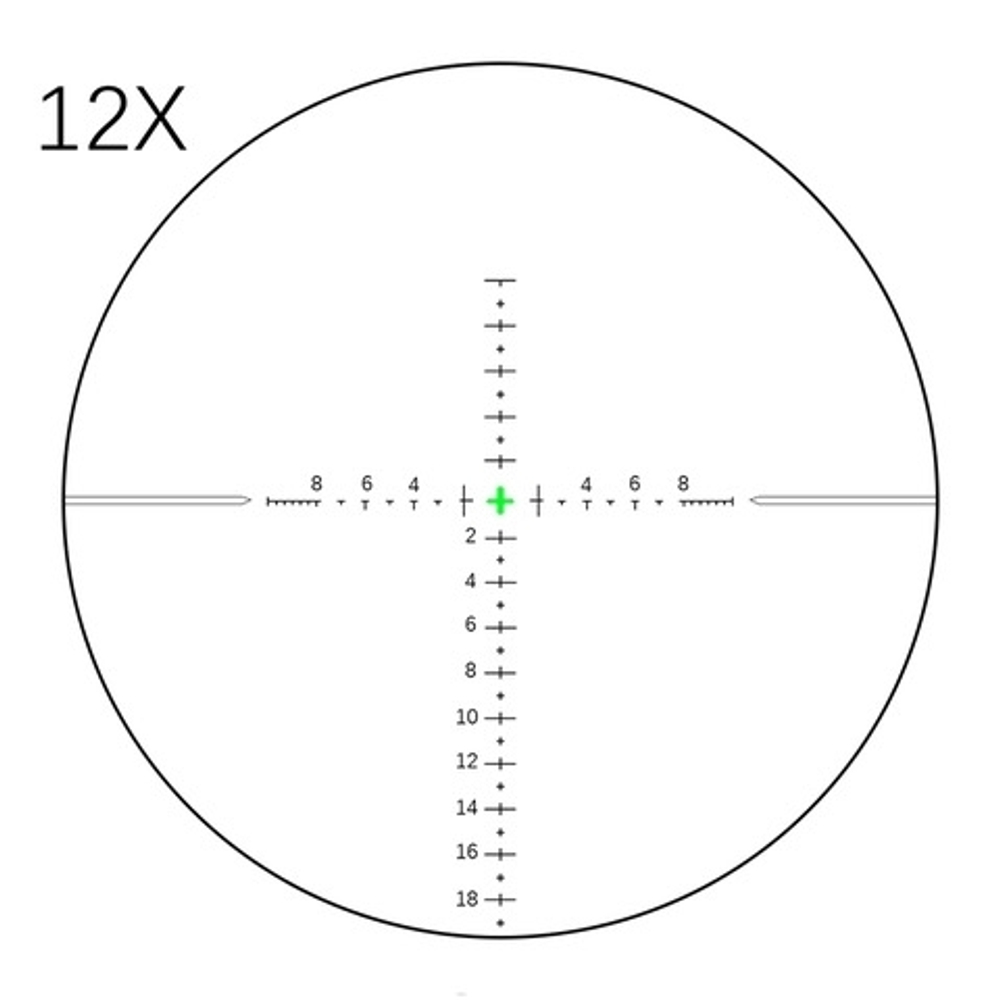 Прицел оптический Veber Black Russian 3-12x42 SF FFP RG