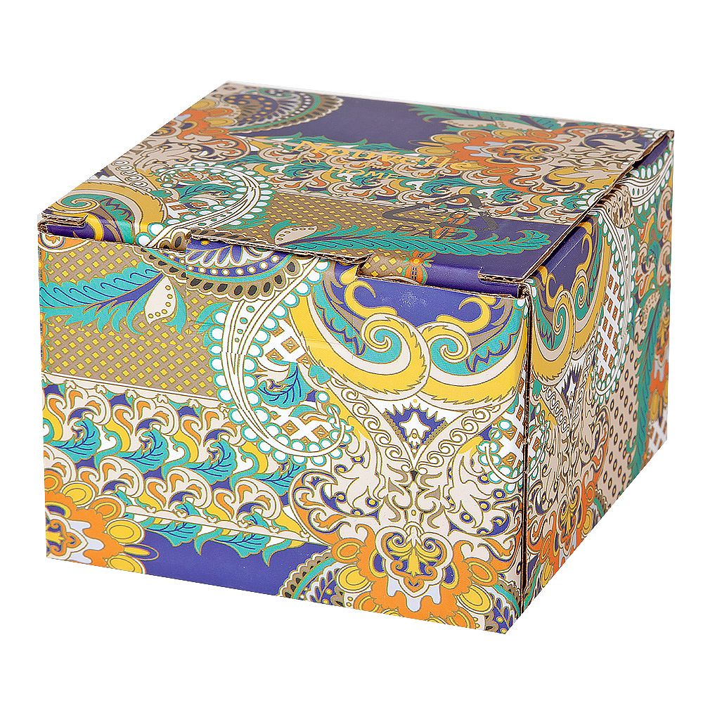 Сахарница с ложкой "Saphir" 10х9,5см v=250мл (фарфор) (подарочная упаковка)