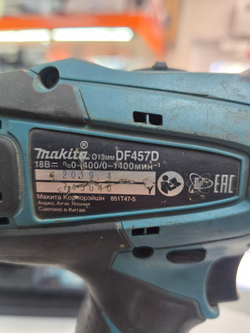 Шуруповерт Makita DF457D Оригинал