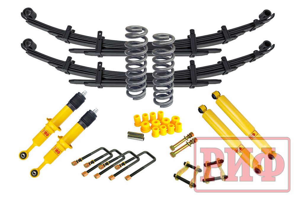 Лифт-комплект Toyota Hilux 2015+ лифт 30 мм мягкий РИФ Лифт-комплект Toyota Hilux 2015+ лифт 30 мм мягкий РИФ