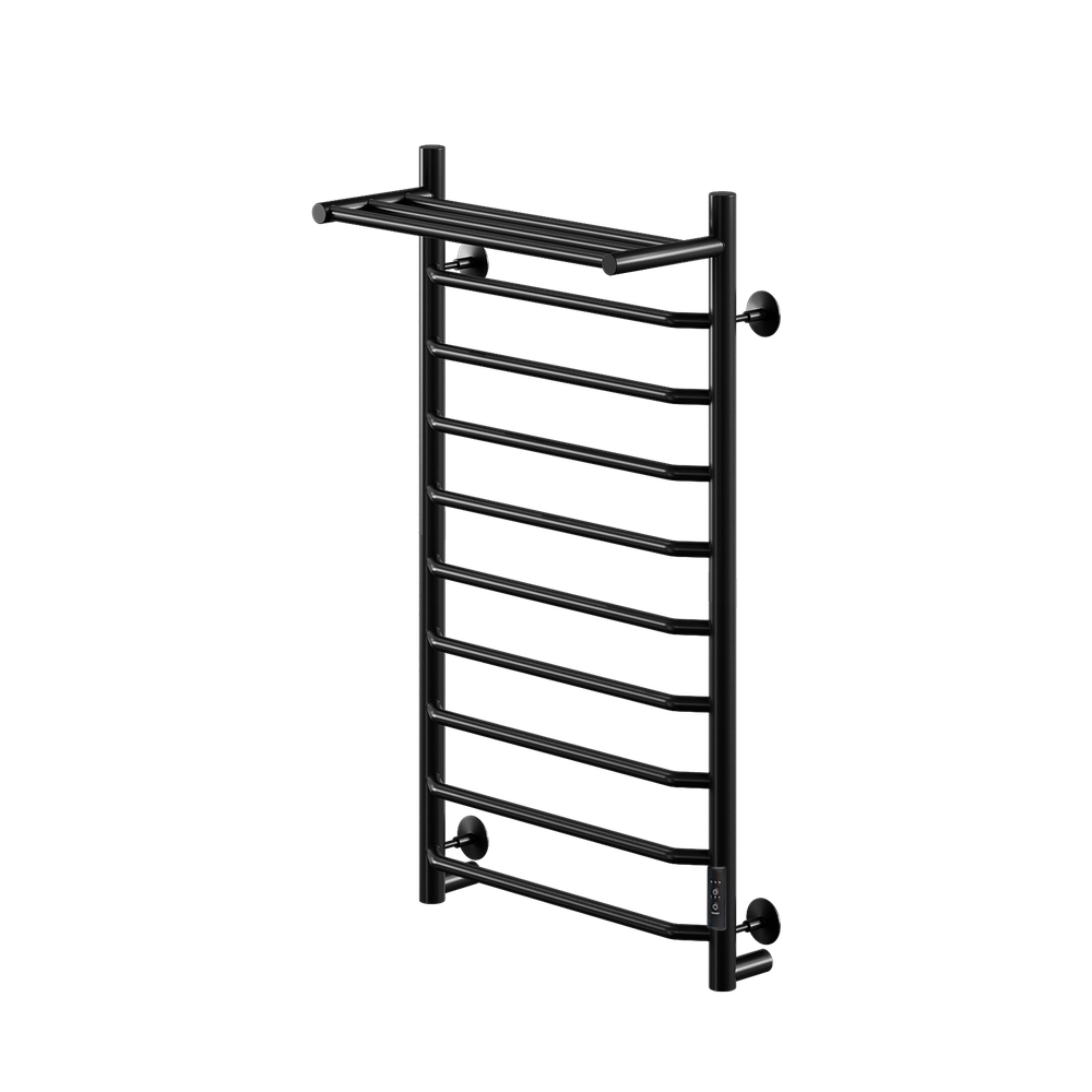 Полотенцесушитель электрический с/т Comfysan Scola EC-10 100/50 с полкой, черный