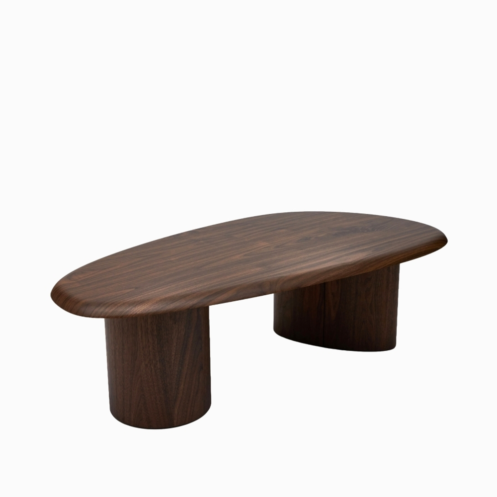 Кофейный столик Tatlin 105х26 шпон ореха