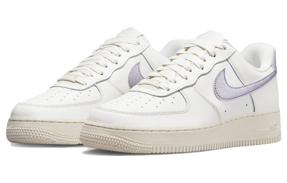 Кроссовки Nike Air Force 1 Low '07 "Metallic Purple" (Женская размерная сетка)