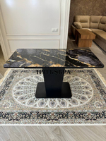 Кухонный стол "Тор", золотой мрамор