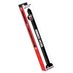 Огромный фаллос Hosed Ribbed Anal Snake Dildo, черный, 50.8х4.4 см