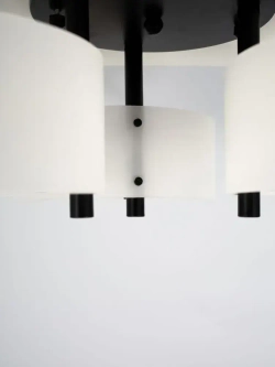 Lamplandia Люстра потолочная на кухню, L1679 LIMA BLACK, E27