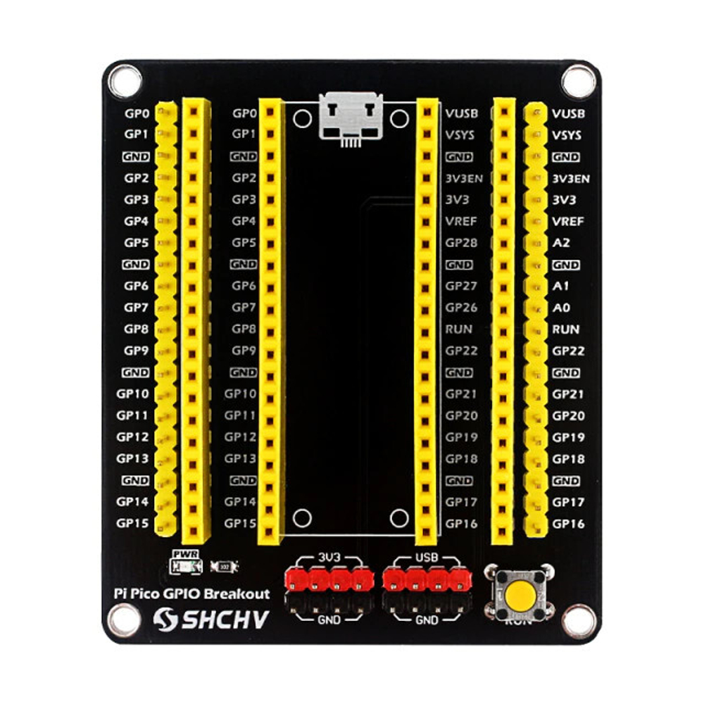 Шилд GPIO Raspberry Pi Pico