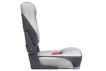 Сиденье Premium Hi-back Qualifier, серое с темно-серым и красным (10252321)