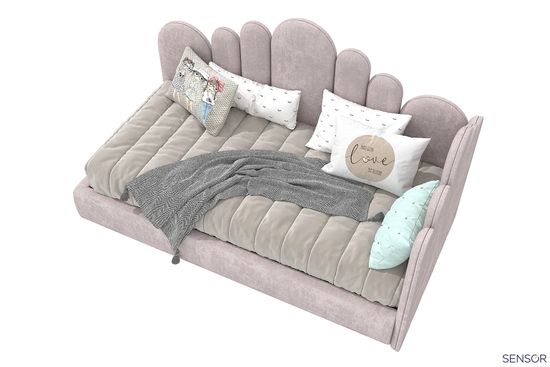 Кровать угловая Бамбини kids