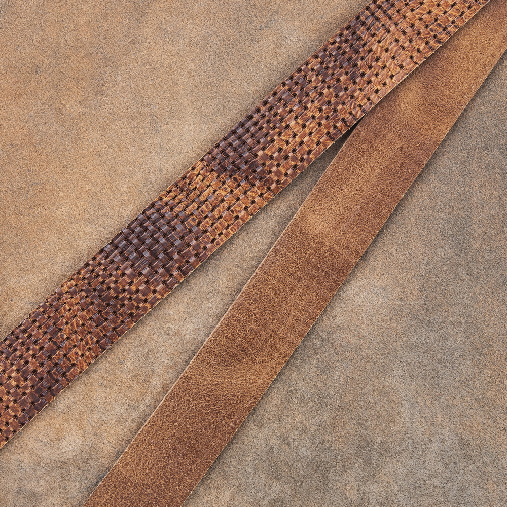 Ременная заготовка Basket Brown (3,4+ мм), цв. Коричневый
