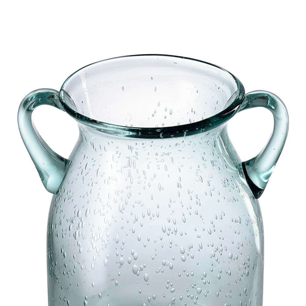 Ваза для цветов flowi, 25 см, голубая