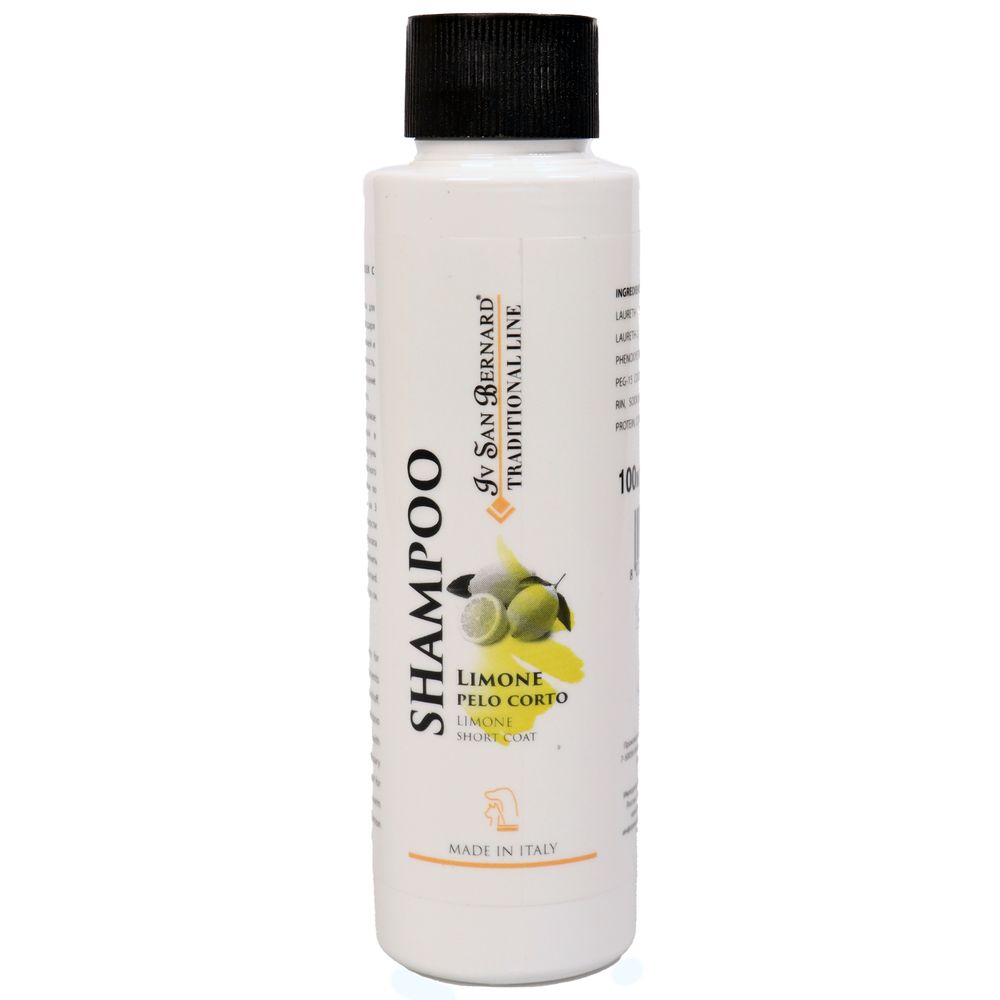 Шампунь Iv San Bernard Traditional Line Lemon для кошек и собак с короткой шерстью 100 мл
