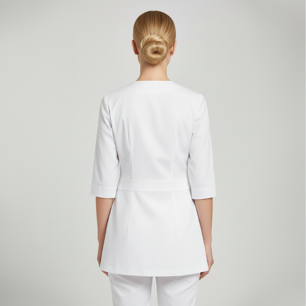 Медицинский женский жакет "Монстерра" new