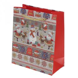 GAEM Пакет подарочный XS (бумага 210г/м2, блок 12шт), L14 W7 H17 см, 4в.