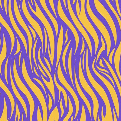 Абстрактная желто-фиолетовая зебра