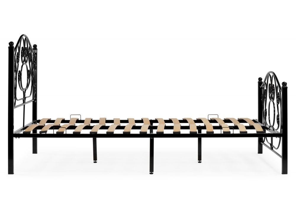 Двуспальная кровать Викси 160х200 черная