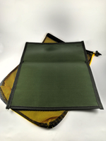 Огнеупорный коврик под печь, камин, в палатку. Фольгированный 60х50 см.