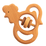 Деревянная погремушка Петушок euro Леснушки