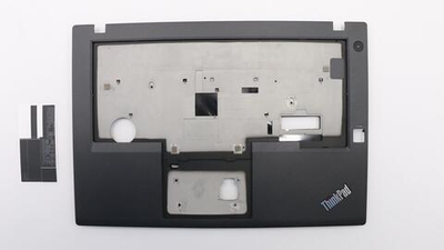 Верхняя панель клавиатуры (топкейс) для ноутбука Lenovo ThinkPad A475 (for FingerPrint) черная (01LW219), оригинал