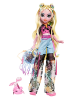 Кукла Monster High HXH75 — Lagoona Blue с питомцем Neptuna