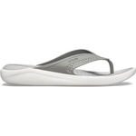 Шлепанцы Crocs LiteRide Flip Smoke Pearl White