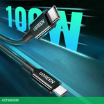 Кабель UGREEN US300-80371 Black (80371)
