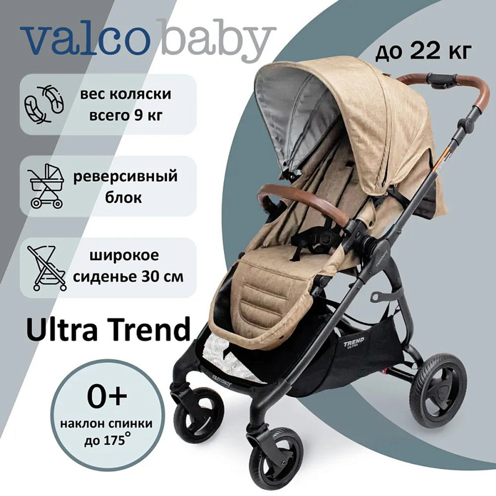 Детская коляска Valco baby Snap 4 Ultra Trend Cappuccino