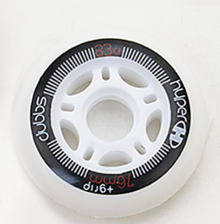 Колесо dubbs 76mm.83 A черно-белое