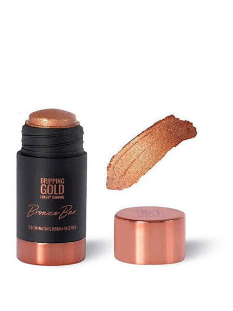 Хайлайтеры и скульптурирующие средства Brightening bronzer in stick for face and body Dripping Gold (Bronze Bar) 36 g