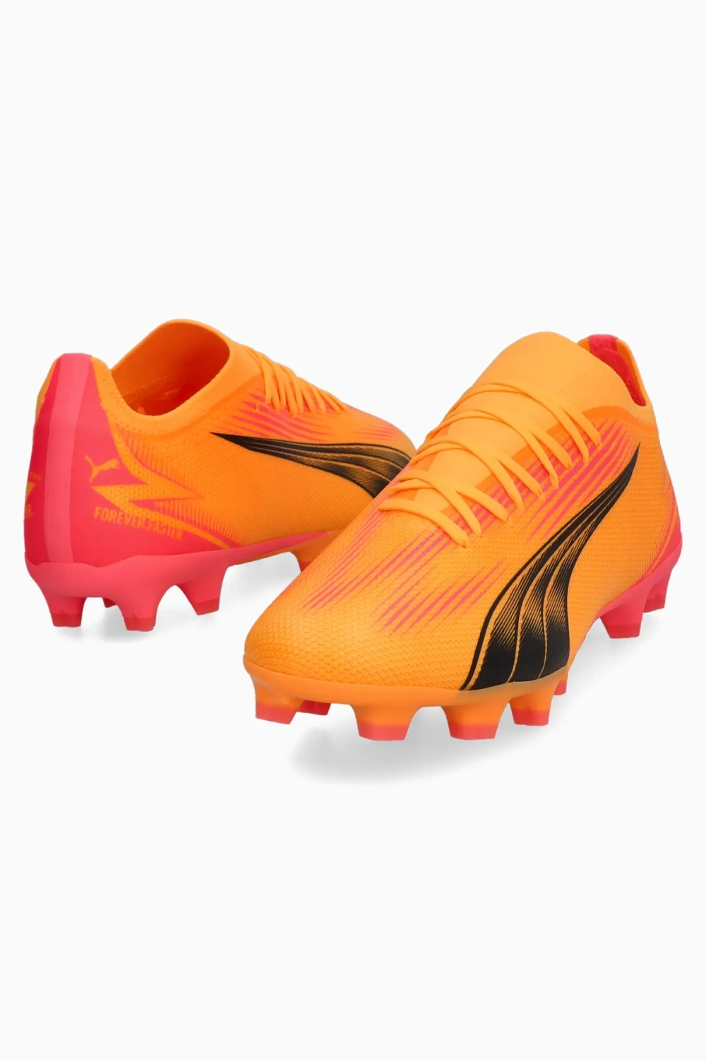 Бутсы Puma Ultra Match FG/AG - оранжевый