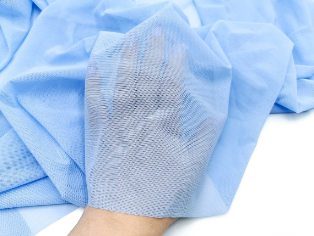 Эластичная сетка, премиум-класс, голубая мечта, 80 г/м2, Lauma (Арт: ESP-036)