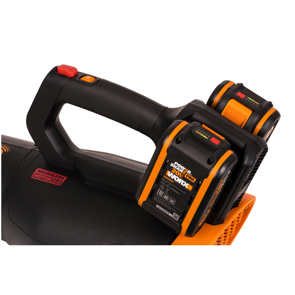 Воздуходувка аккумуляторная бесщеточная WORX WG581E