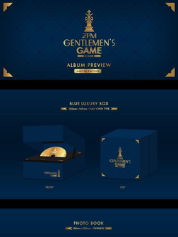 Альбом 2PM - GENTLEMEN'S GAME 6th Album Limited Edition